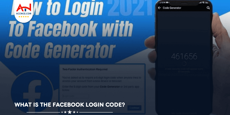 What is the Facebook login code?