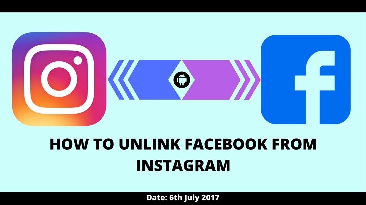 How to disconnect Facebook from Instagram