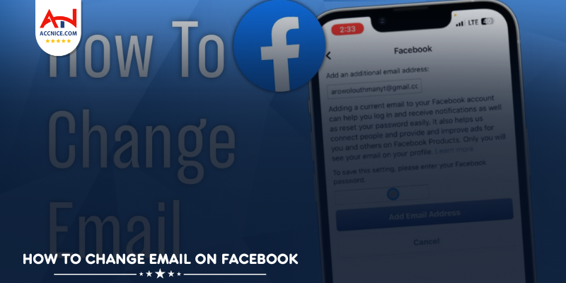 How To Change Email On Facebook