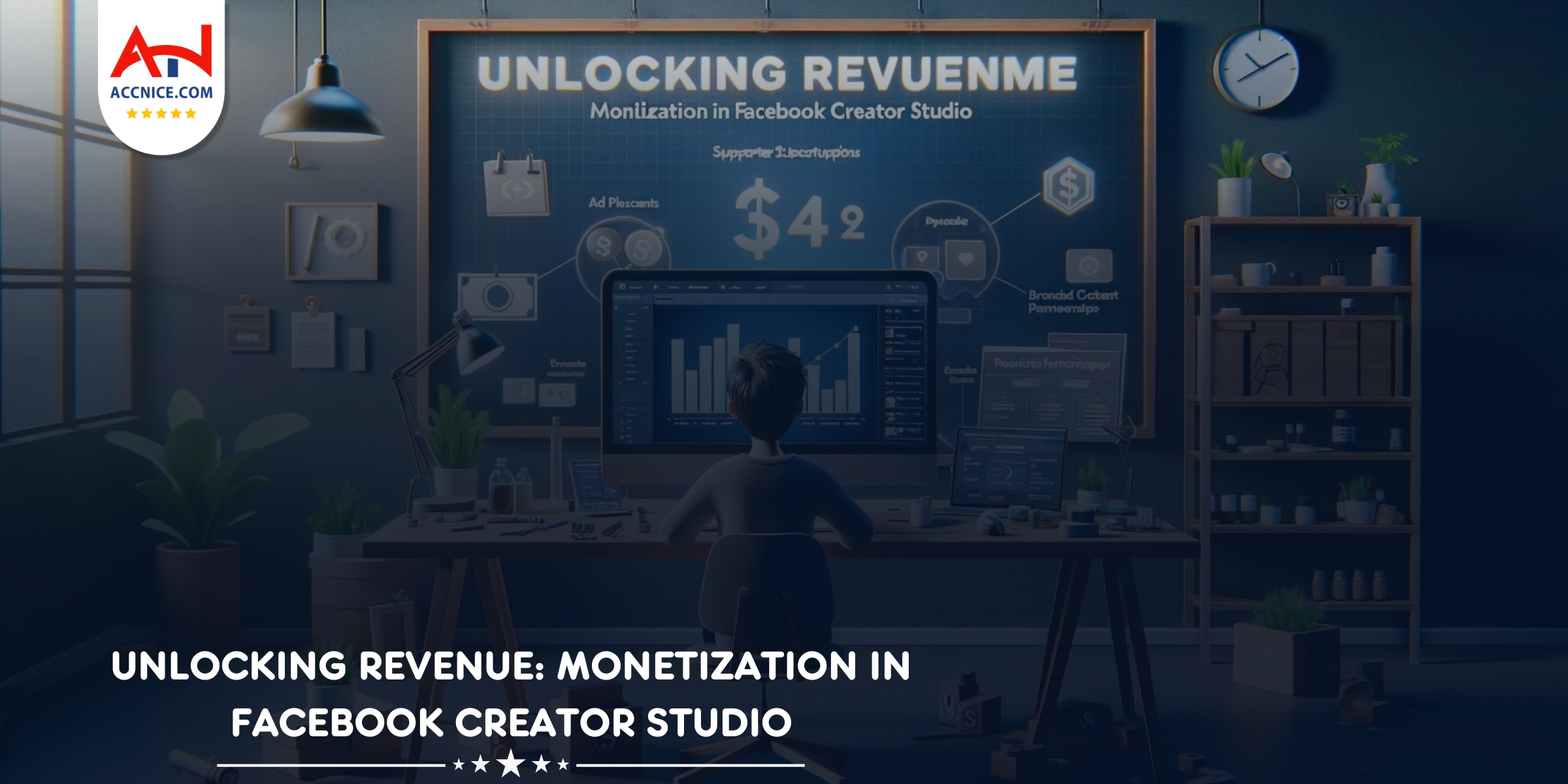 Unlocking revenue: Monetization in Facebook Creator Studio