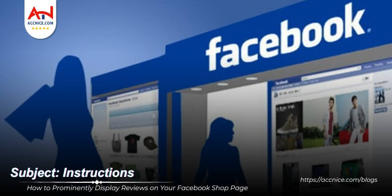 How to Prominently Display Reviews on Your Facebook Shop Page