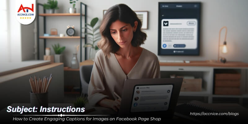 How to Create Engaging Captions for Images on Facebook Page Shop