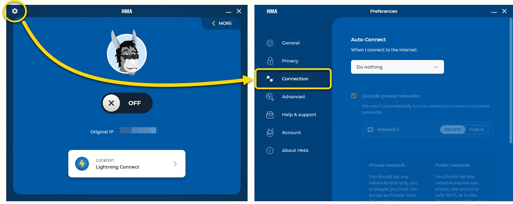 VPN HMA