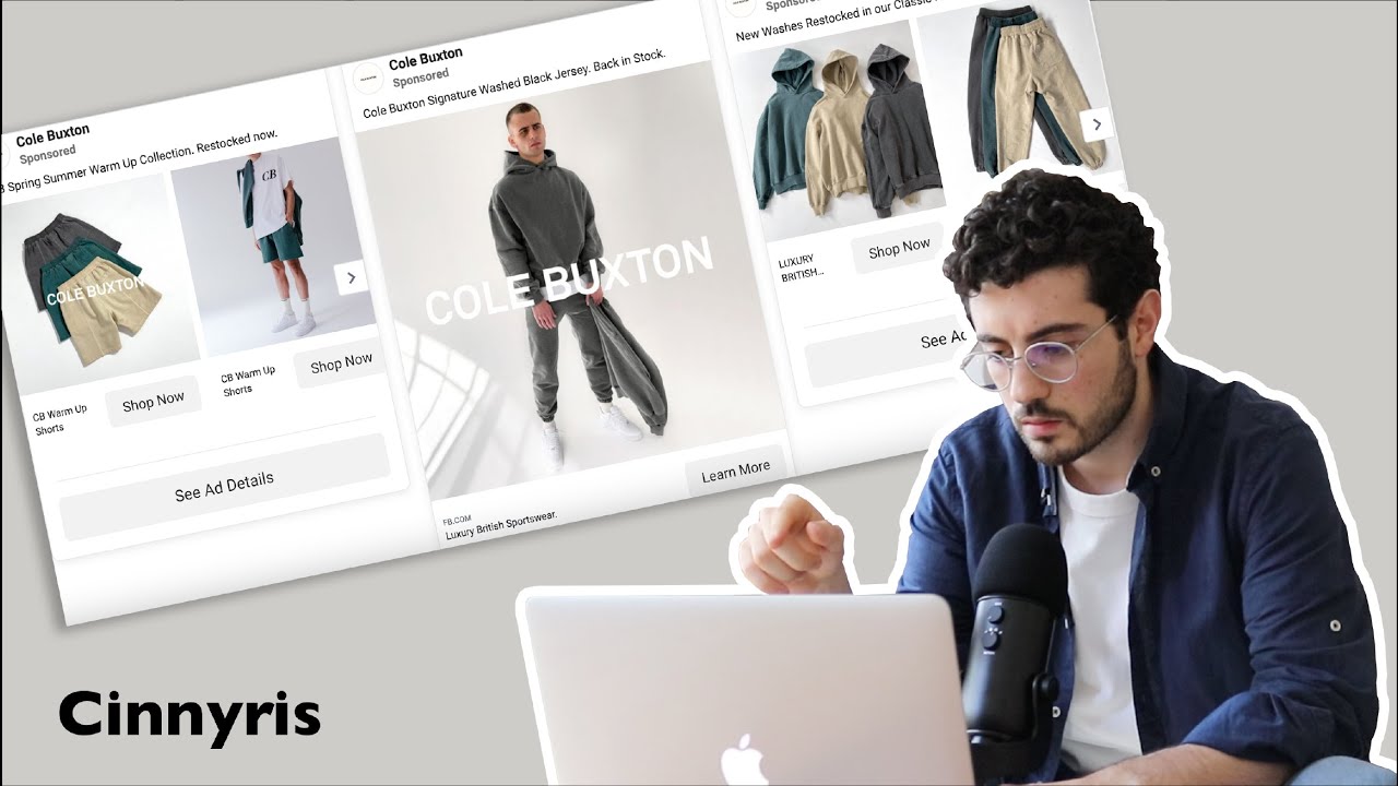 facebook ads for clothing brand