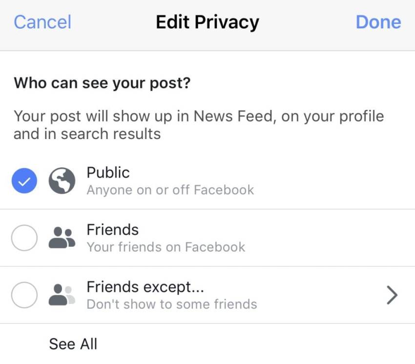 How to make your account private on Facebook